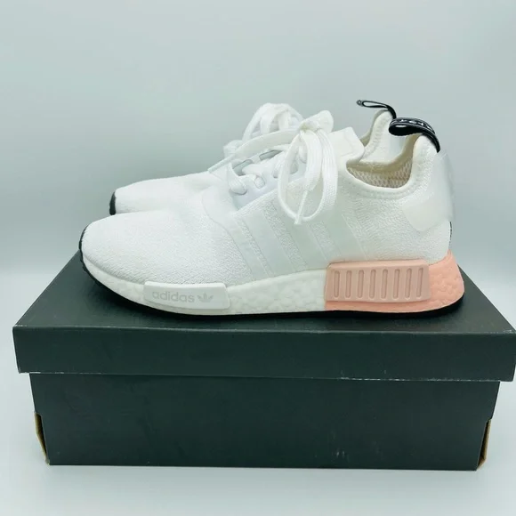 Adidas NMD_R1 'Vapour Pink' Shoes sz 4.5 - Picture 3 of 14